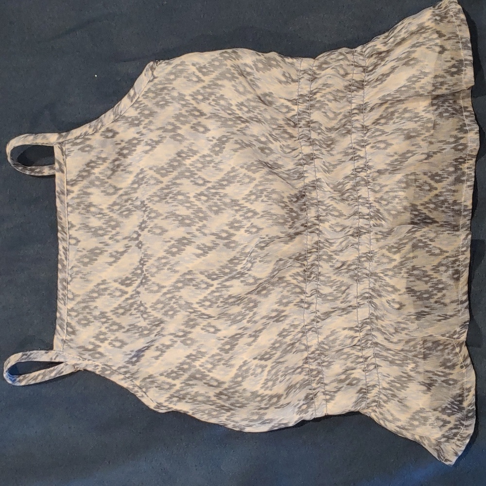 Peplum camisole top